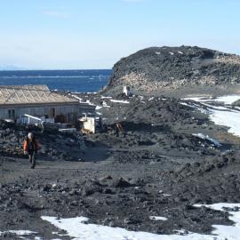 AHT Programme Manager Al Fastier at Cape Royds