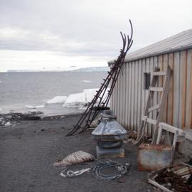 North side of Scott's 'Terra Nova' hut