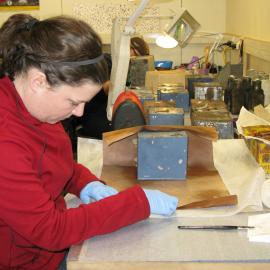 Reapplying Griffiths McAllister tin wrapper (001)