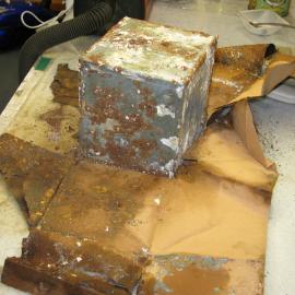 Griffiths McAllister tin and wrapper before treatment (003)