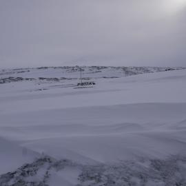2018-19 Stone hut at Cape Evans