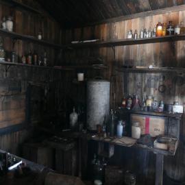 2018-19 Physical Laboratory inside Scott's 'Terra Nova' hut, Cape Evans