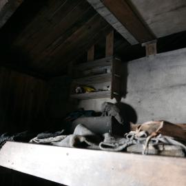 2018-19 Nelson's bunk inside Scott's 'Terra Nova' hut, Cape Evans