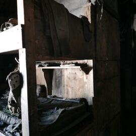 2018-19 Nelson and Day's bunk inside Scott's 'Terra Nova' hut, Cape Evans