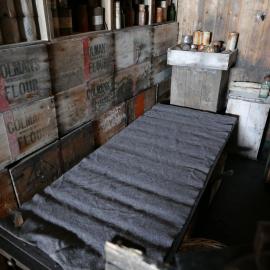 2018-19 Bunk in the Galley inside Scott's 'Terra Nova' hut, Cape Evans