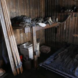2018-19 Bunks in the Mess Deck inside Scott's 'Terra Nova' hut, Cape Evans