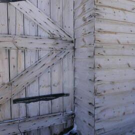2018-19 South wall of Scott's 'Terra Nova' hut, Cape Evans