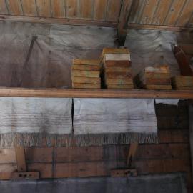 2018-19 Shelves inside Shackleton's 'Nimrod' hut, Cape Royds