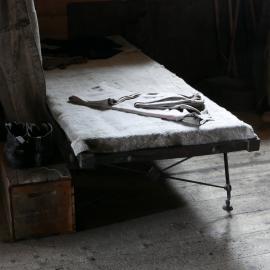 2018-19 Bunk inside Shackleton's 'Nimrod' hut, Cape Royds