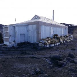 2018-19 South-West corner of Shackleton's 'Nimrod' hut, Cape Royds