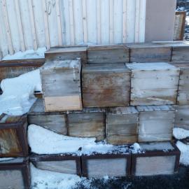 Flying box, Shackleton's 'Nimrod' hut 