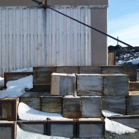 Flying box, Shackleton's 'Nimrod' hut (001)