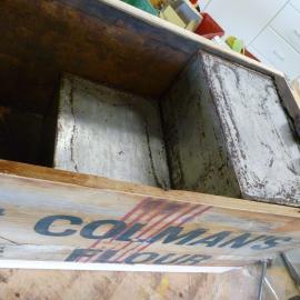 Re-housing tins in Colman's box