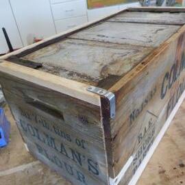 Re-housing tins in Colman's box (001)
