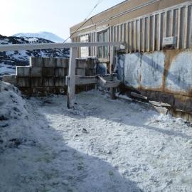 Stables at Shackleton's 'Nimrod' hut 