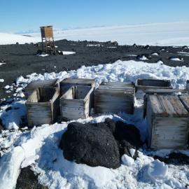 Fuel cache, Cape Evans