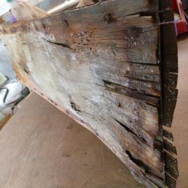 Venesta case panel before treatment 