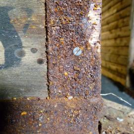 Detail of Venesta case in Scott's 'Terra Nova' hut (002)