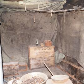 Blubber stove and provision boxes