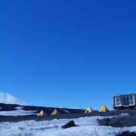Mount Erebus and field camp (003)