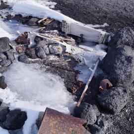 2012-13 Dog skeleton, environs of Cape Evans (001)