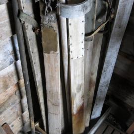 2013-14 Skis in the Entranceway of Scott's 'Terra Nova' hut, Cape Evans (008)
