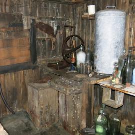 2013-14 Artefacts in the Physical Laboratory inside Scott's 'Terra Nova' hut, Cape Evans (003)