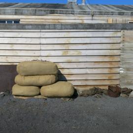 2013-14 Artefacts outside Scott's 'Terra Nova' hut, Cape Evans (021)