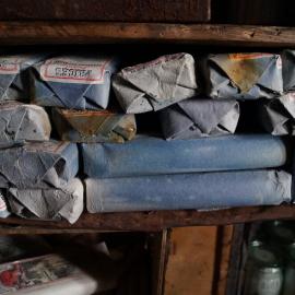 2012-13 Shackleton's 'Nimrod' hut artefact monitoring - candles (002)