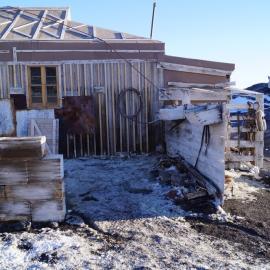 Shackleton's 'Nimrod' hut, north elevation (002)