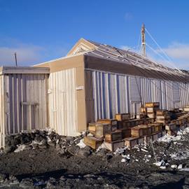 Shackleton's 'Nimrod' hut, southwest aspect