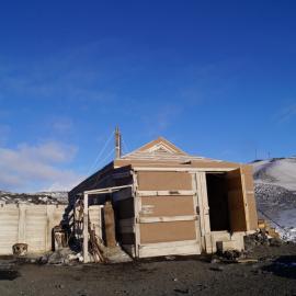 Shackleton's 'Nimrod' hut, northwest aspect