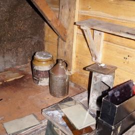 Artefacts in Darkroom, Shackleton's 'Nimrod' hut