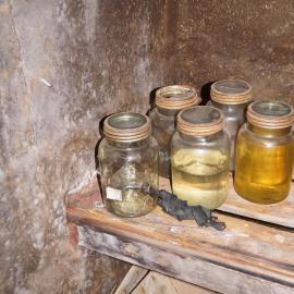 Artefacts in Darkroom, Shackleton's 'Nimrod' hut (001)