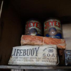 Cleaning products, Shackleton's 'Nimrod' hut