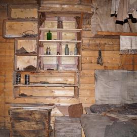 North wall, Shackleton's 'Nimrod' hut