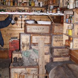 2012-13 Shackleton's 'Nimrod' hut survey, interior (049)