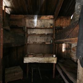 Geology area, Scott's 'Terra Nova' hut