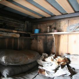 Day's bunk, Scott's 'Terra Nova' hut