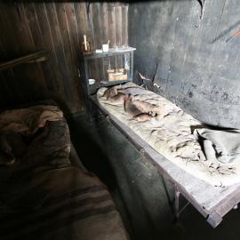 Wilson and Evans' corner, Scott's 'Terra Nova' hut