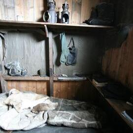 Scott's Cubicle, Scott's 'Terra Nova' hut (001)