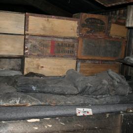 Sleeping bag, Scott's 'Terra Nova' hut 