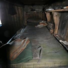 Mattress on Day's bunk, Scott's 'Terra Nova' hut 