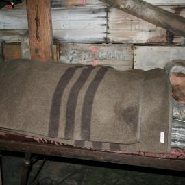 Blanket on Cherry-Garrard's bunk, Scott's 'Terra Nova' hut 