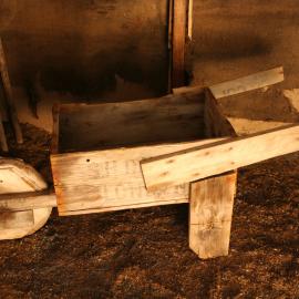 Wheelbarrow, Stables of Scott's 'Terra Nova' hut