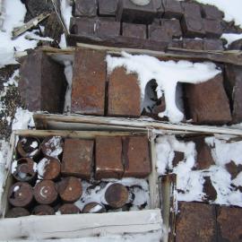 Baking powder tins from Southern Food cache