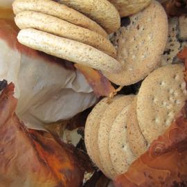 Detail of biscuits from Southern Food cache