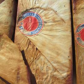 Detail of biscuit wrapping