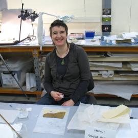 AHT Conservator Lizzie Meek 