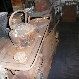 Stove in galley, Scott's 'Terra Nova' Hut